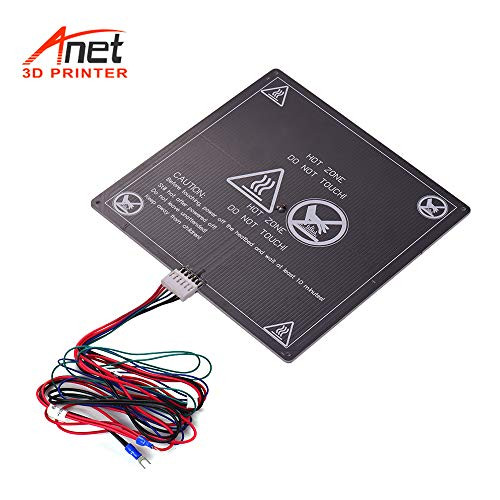 Aibecy Anet 3D Printer Hot Bed Base Plate Heating Platform Heatbed Aluminum Plate Size 220 220 3mm with Cable HotBed Wire for Anet A8 A6 A2 TRONXY P802M 3D Printer Upgrade Suppliers 12V1pcs