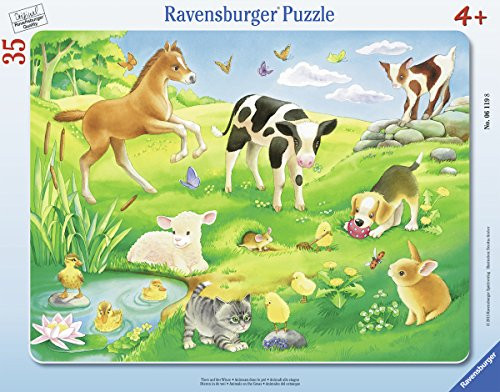 Ravensburger Animals on The Meadow Jigsaw Puzzle (35 Piece)