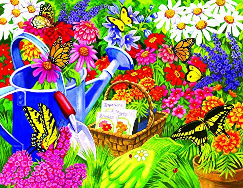 A Home for Butterflies (Large Piece) 1000 Piece Jigsaw Puzzle by SunsOut