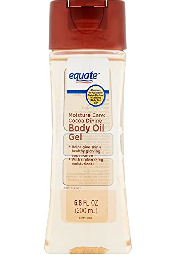 Equate Moisture Care Cocoa Divine Body Oil Gel 68 fl oz Pack of 2