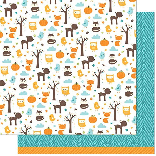 Lawn Fawn LF2379 Into The Woods Remix  Maple Remix 12X12 Patterned Paper Pack of 12 Sheets