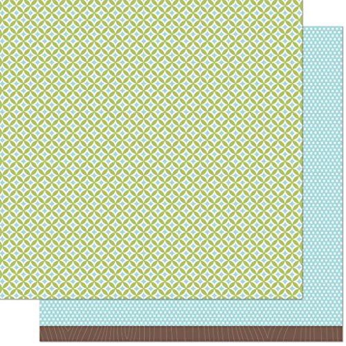 Lawn Fawn LF2382 Into The Woods Remix  Juniper Remix 12X12 Patterned Paper Pack of 12 Sheets