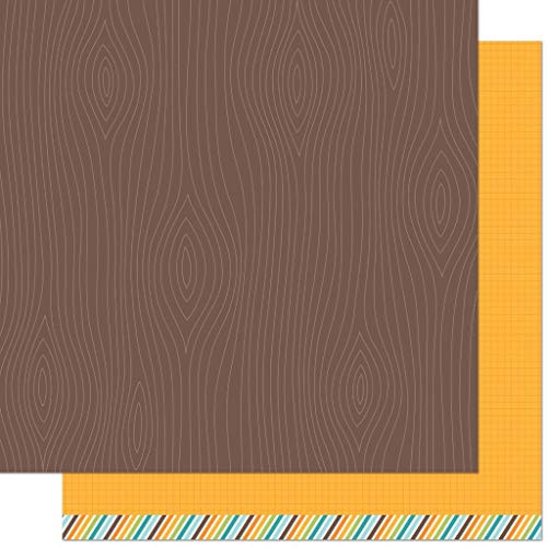 Lawn Fawn LF2383 Into The Woods Remix  Sycamore Remix 12X12 Patterned Paper Pack of 12 Sheets