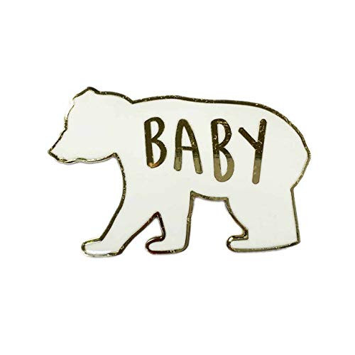 Baby Bear Motherly Love Enamel Pin