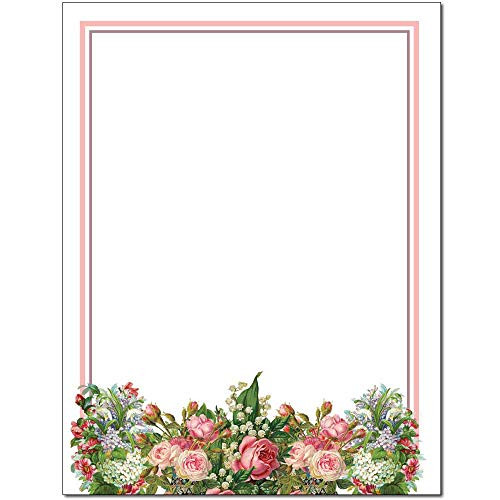 Cottage Garden Letterhead Laser & Inkjet Printer Paper (100 Pack)