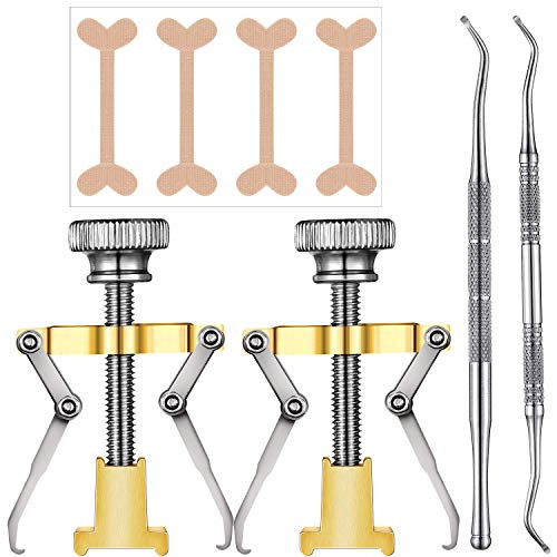 Ingrown Toenail Tools Include Ingrown Toenail Lifter Ingrown Toenail Tool Toe Clamp Curved Toenails Brace Stickers Ingrown Toenail File and Lifter