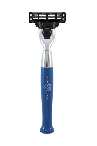 Edwin Jagger Diffusion Series Gillette Mach3 Chrome Plated Razor Blue