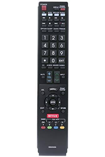AIDITIYMI GB004WJSA Netflix Universal Remote Control for All Sharp Brand TV