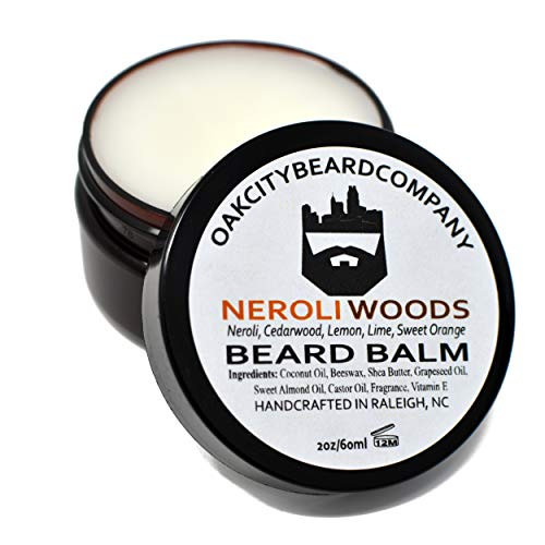 OakCityBeardCo  Neroli Woods  2oz Beard Balm  Beard Conditioner  Spring  Summer Collection