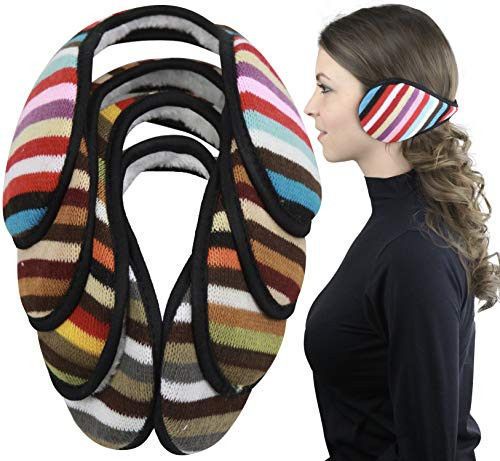 ToBeInStyle Womens Pack of 6 Winter Earmuffs and Ear Warmers  Winter Earmuffs  OS
