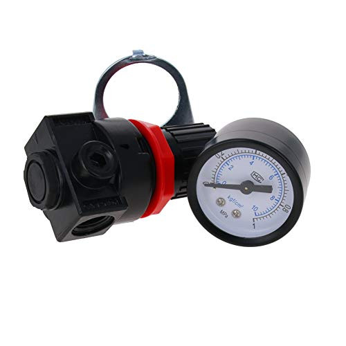 Othmro  Pneumatic Air Control Compressor Pressure Regulator Valve G14 AR2000 1pcs