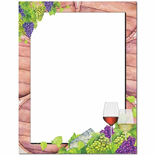 Wine Tasting Laser & Inkjet Printer Paper, 100 pack