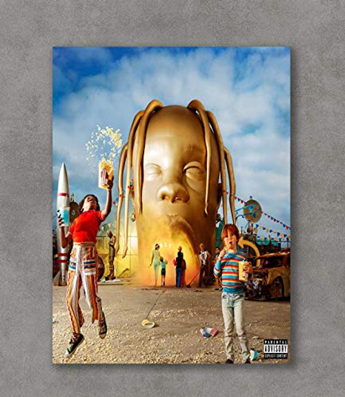 Kai'Sa Travis Scott: ASTROWORLD Music 2018 Poster Art Print Posters,18''×24'' Unframed Poster Print