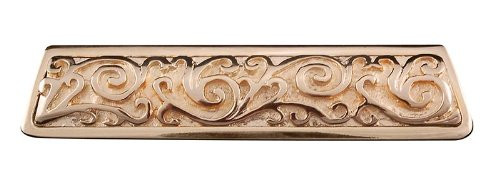 Vicenza Designs P1252 Liscio Finger Pull Polished Gold