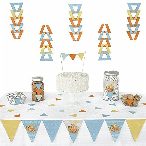 Big Dot of Happiness Noah's Ark - Triangle Baby Shower Party Decoration Kit - 72 Pieces Big Dot of Happiness Noah's Ark - Triangle Baby Shower Party Decoration Kit - 72 Pieces