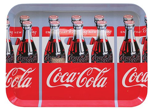 Tablecraft CC389 Coca-Cola Graphic Serving Tray , 15" by 11", Multicolor