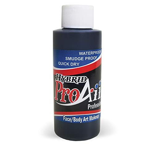 Face Painting Makeup  ProAiir Waterproof Makeup  21 oz 60ml Black