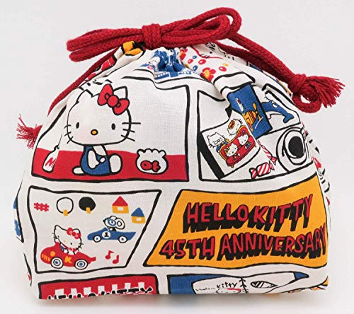 OSK Hello Kitty Lunch Bag Pink KB-1"Hello Kitty 45 Anniversary 121227