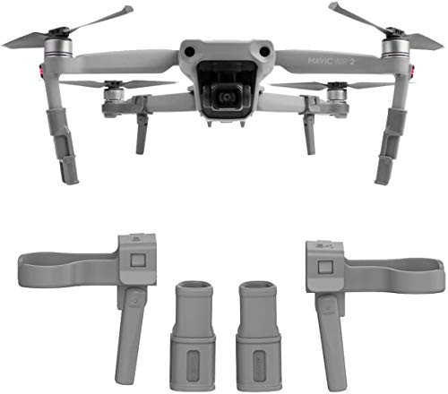 Penivo Mavic Air 2 Landing Gear Foldable Extended Landing Gear Compatible with DJI Mavic Air 2 Drone Protector Support Leg Accessories