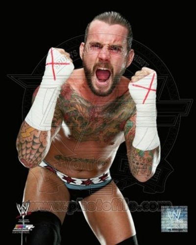 CM Punk 2012 Posed Photo Print 800 x 1000