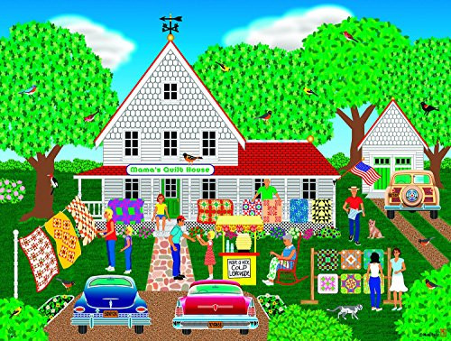 Mama's Quilt House 1000 pc Jigsaw Puzzle by SunsOut