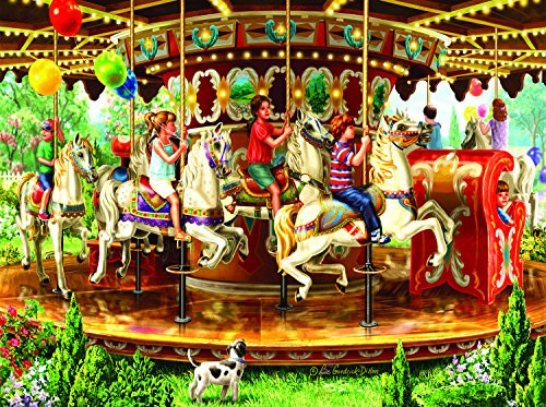 Carousel Ride 1000 Piece Jigsaw Puzzle by SunsOut