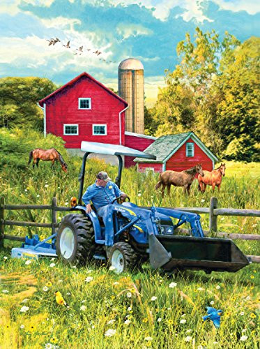 New Holland Out in the Field 1000 Piece Jigsaw Puzzle by SunsOut