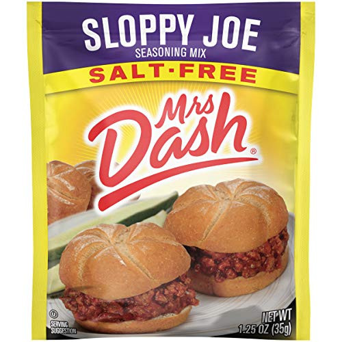 Dash SaltFree Seasoning Mix Sloppy Joe 125 Ounce Pack of 12