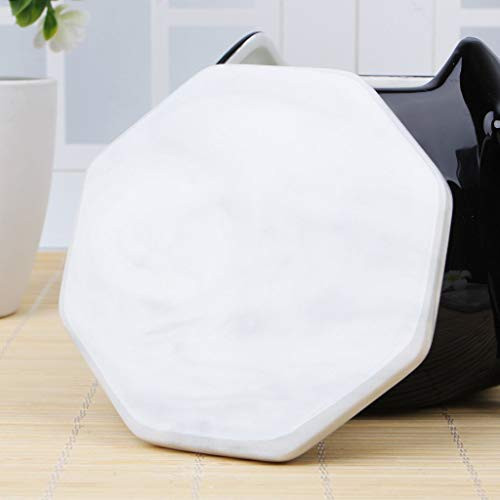 Coasters For Drinks Absorbent Set of 6 Coaster White Octagon Marble Coasters For Drinks Marble Decors White Marble Coaster For Home Decor