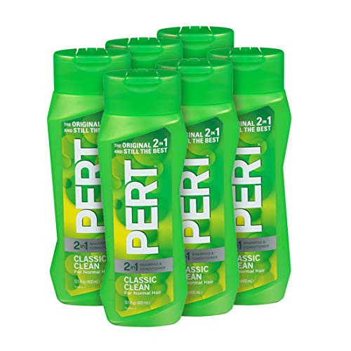 PERT 2in1 Classic Clean Shampoo and Conditioner 135oz 6 Pack