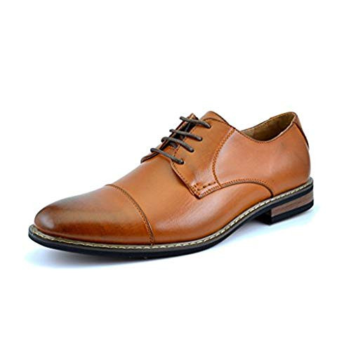 Bruno HOMME MODA ITALY PRINCE Mens Classic Modern Oxford Wingtip Lace Dress ShoesPRINCE6BROWN85 DM US