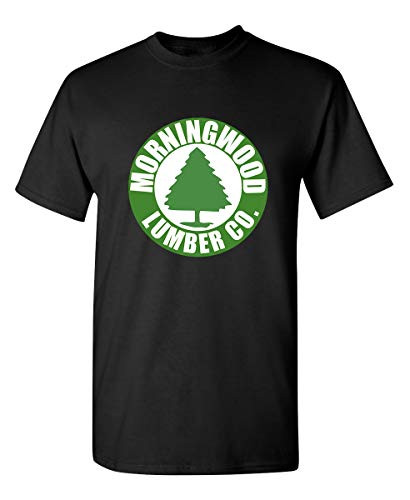 Morningwood Lumber Graphic Novelty Sarcastic Funny T Shirt 2XL Black