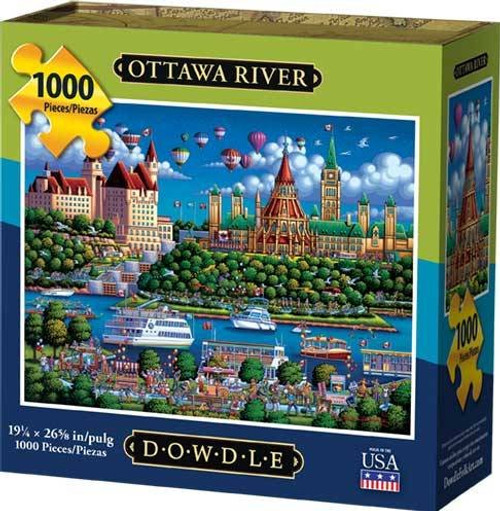 Dowdle Jigsaw Puzzle - Ottawa River - 1000 Piece Dowdle Jigsaw Puzzle - Ottawa River - 1000 Piece