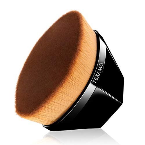 Flawless Foundation Makeup Brush Flat Top Kabuki Cosmetic Brush for Liquid Cream Blush Powder Mineral Blending Buffing Seamless Make up Brush with case Flawless Foundation Makeup Brush Flat Top Kabuki Cosmetic Brush for Liquid Cream Blush Powder Mineral Blending Buffing Seamless Make up Brush with case
