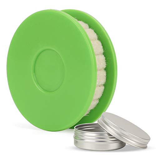 Oumers Bike Chain Lubricate Tool Bicycle Chain Maintenance Tool ABS Chain Roller Type Chain Oiler