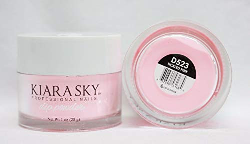 Kiara Sky Dip Dipping Powder D523 Tickled Pink 1 oz by Kiara Sky