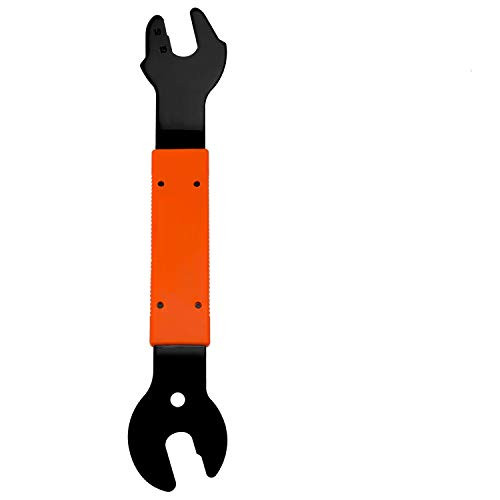 QKURT Bike Pedal Wrench Double Sided Bicycle Spanner 15 16 17 mm Repair Removal Tool for Biking Cycling Mountain Bike MTB BMX QKURT Bike Pedal Wrench Double Sided Bicycle Spanner 15 16 17 mm Repair Removal Tool for Biking Cycling Mountain Bike MTB BMX