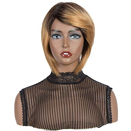 QueenVirginRemy Pixie Cut Bob Wig Short Human Hair Wigs For Women Full Wig Ombre Colors Human Hair Bangs Wig QueenVirginRemy Pixie Cut Bob Wig Short Human Hair Wigs For Women Full Wig Ombre Colors Human Hair Bangs Wig