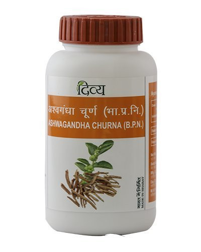 5 Pack Divya Patanjali Ashwagandha Churna 100gms Total 500 gms