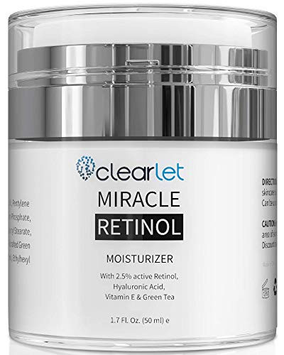 Retinol Cream for Face Moisturizer for Women Men Anti Aging Face Wrinkle Cream Retinol Facial Eye Cream Reduces wrinkles Fine Lines Day Night Facial Creams Retinoid Mens Retinol Moisturizer for Face