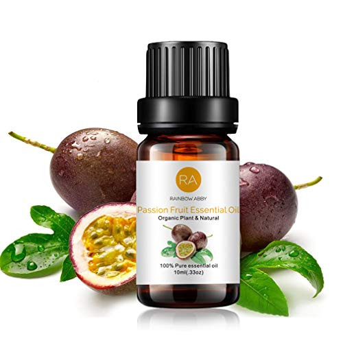 Passion Essential Oil 100 Pure Organic Natural Aromatherapy Passion Fruit Oil for Diffuser Massage Yoga Meditation Bath Skin Care 10ml