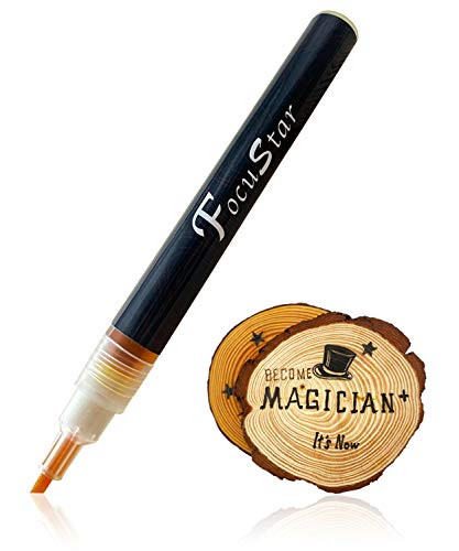 Wood Burning Pen Marker  FocuStar Chemical Wood Burning Marker  Scorch Pen for DIY Wood Projects Easy and Safe  3mm Fine Tip Wood Burner Tool