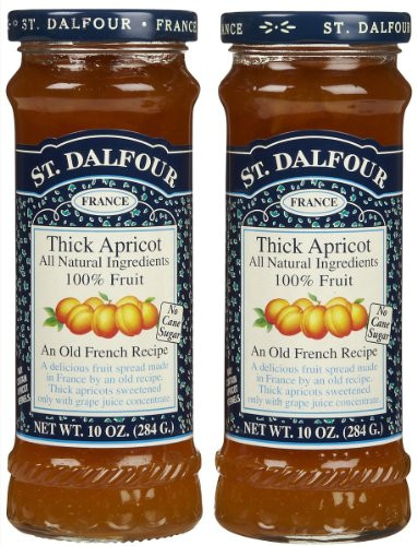 St Dalfour Apricot Conserves 10 oz 2 pk