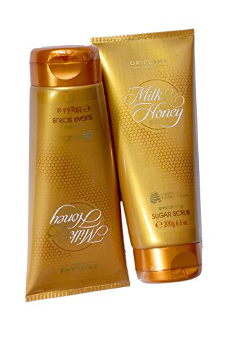Oriflame Milk  Honey Gold Smoothing Suger Scrub200G Each Combo Of 2