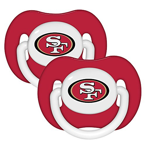 NFL San Francisco 49ers 2 Pack Pacifier Discontinued by Manufacturer