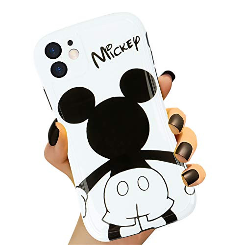 DISNEY COLLECTION iPhone 11 Case IMD Cartoon Cute Mickey Pattern Small Waist Design Case Full Protection Soft TPU Bumper Shockproof Cover for Apple iPhone 11 61 Inch 2019