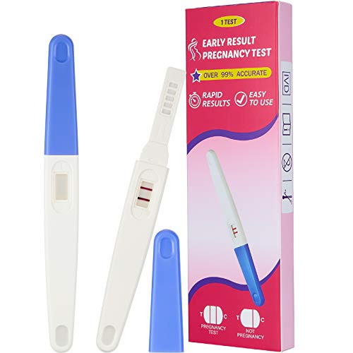 Skylety 2 Pieces Prank Pregnancy Test Fake Early Result Pregnancy Test Positive Prank Early Result Pregnancy Test Always Turns Positive for Practical Joke