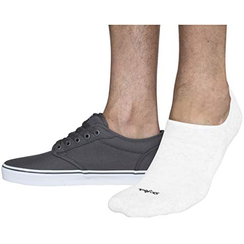 No Show Mens Socks Hidden Boat Shoe Socks Men Invisible Liners No See Socks Ultra Low Cut Mens Loafer Socks White  3 Pairs