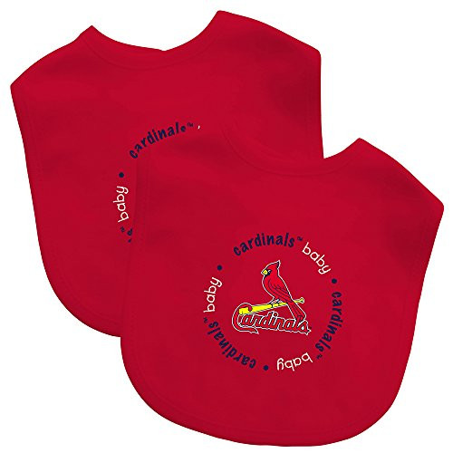 Baby Fanatic Team Color Bibs St Louis Cardinals 2Count Discontinued by Manufacturer