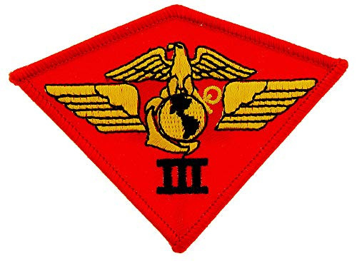 United States Marine Corps USMC 3rd Aircraft Wing Patch with IronOn Adhesive Full Color